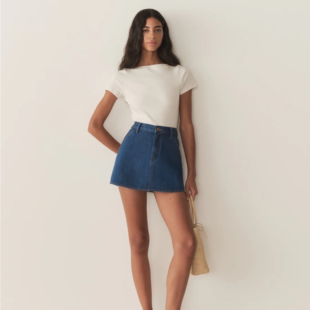 Doen CECILIE SKIRT in Avignon Wash 2 NWT